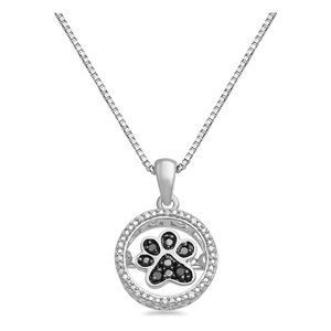 Kay Jewelers Dancing Diamond Paw Necklace